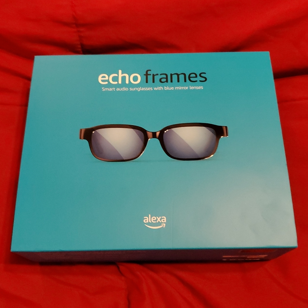 Amazon Echo Frames 2nd Gen. Mirror Blue